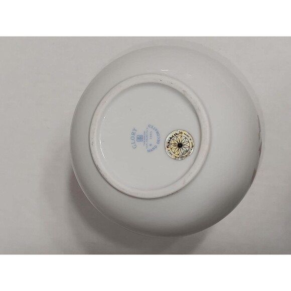 Vintage Japanese Bud Vase Takashimaya “Glory” Hand Decorated Porcelain - Picture 3 of 3